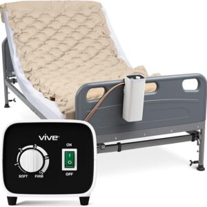 Alternating pressure mattress pad