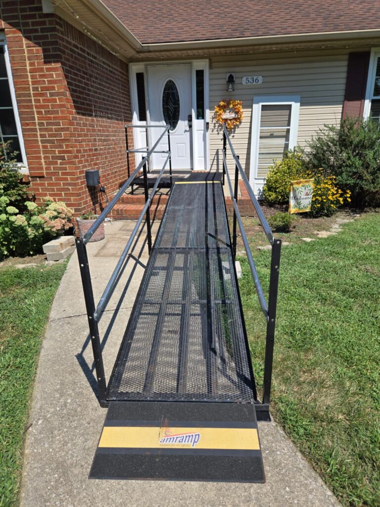 Amramp wheelchair ramp