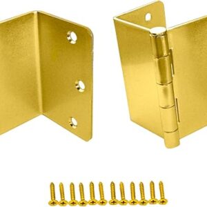 Swing clear offset door hinges