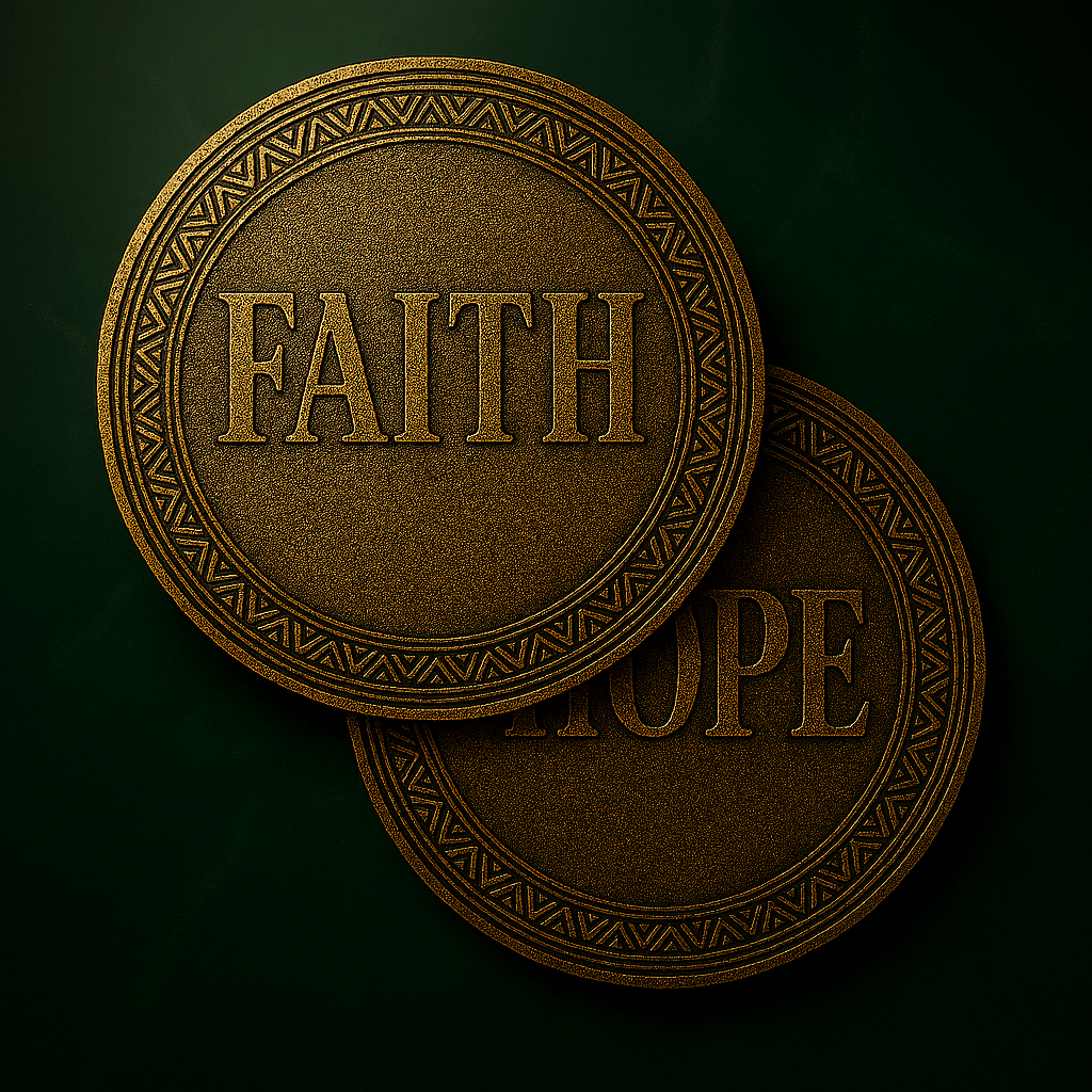 Faith and hope, two sides of a coin