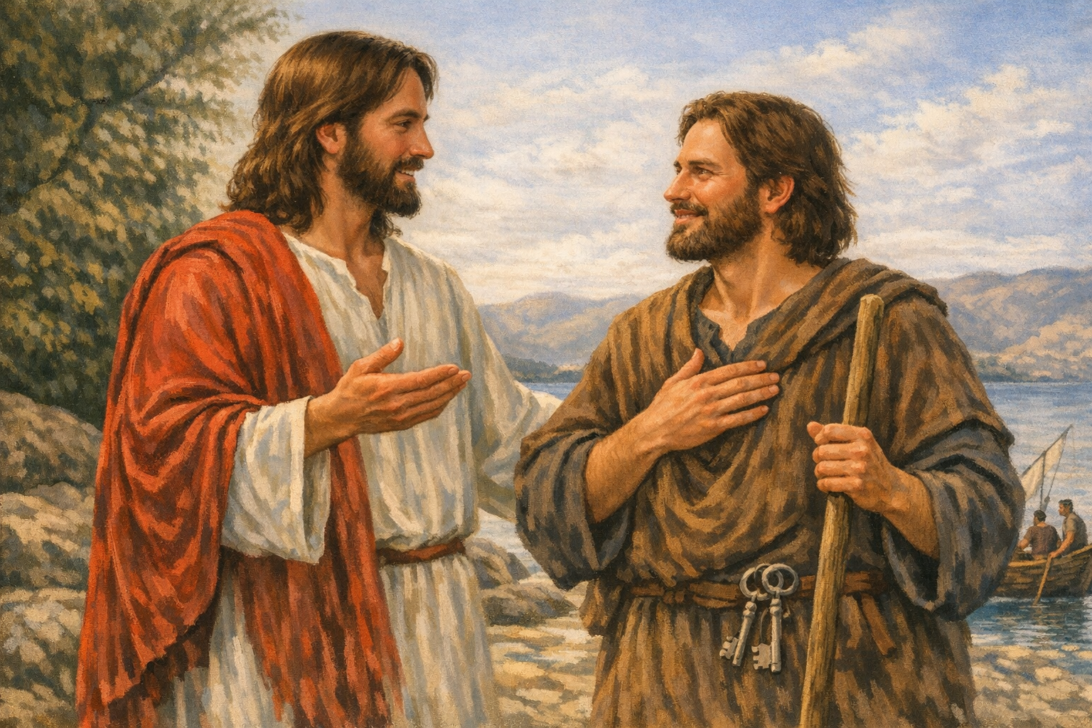 Jesus asks, “Who do you say that I am?”