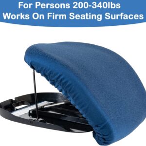 Lift assist seat cushion