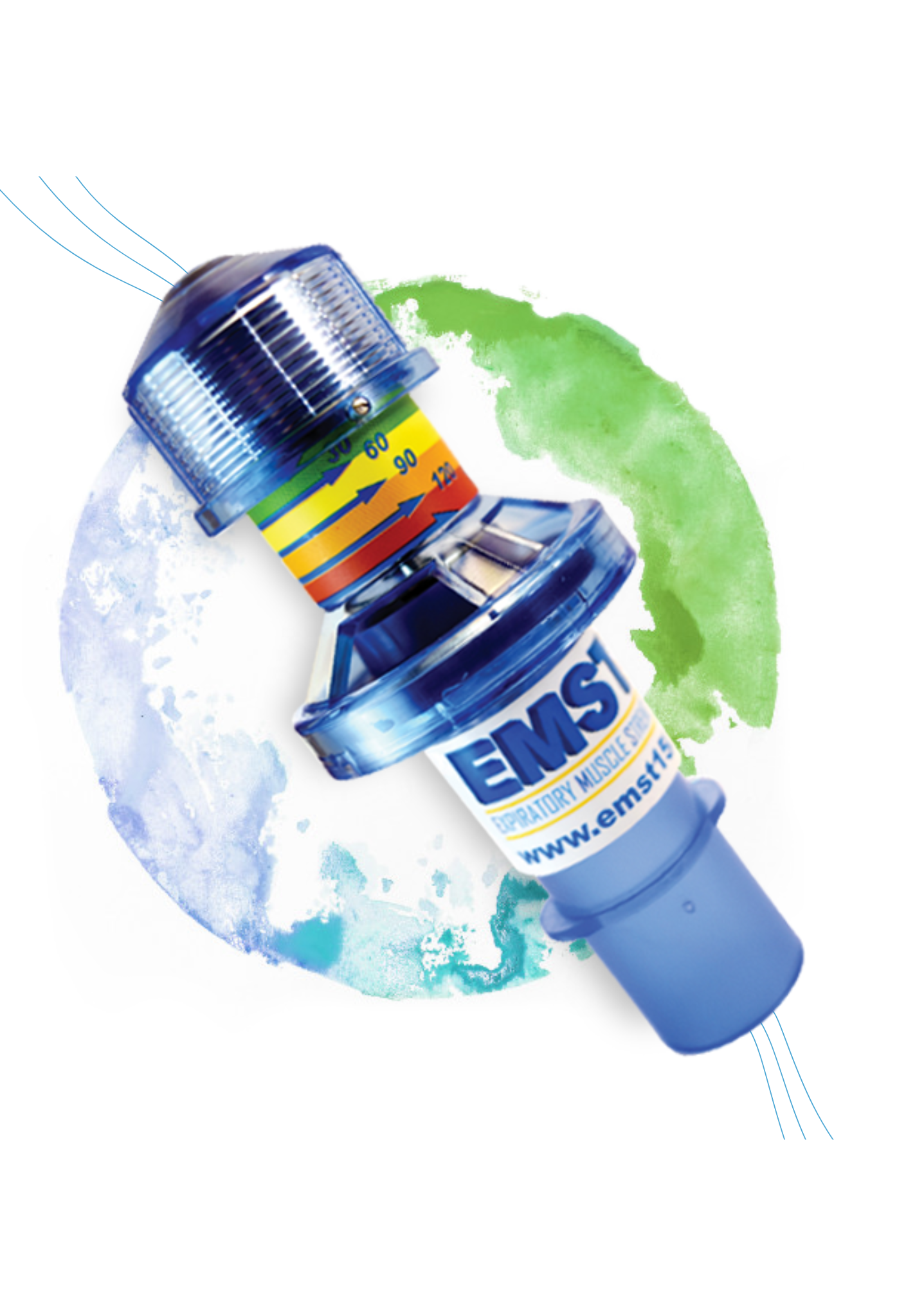 Expiratory Muscle Strength Training device - breathing exercises